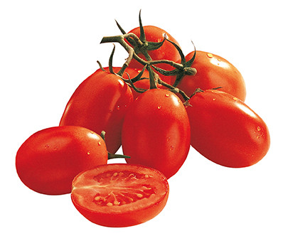Eiertomate 'Sixtina F1' (Solanum lycopersicum 'Sixtina F1')